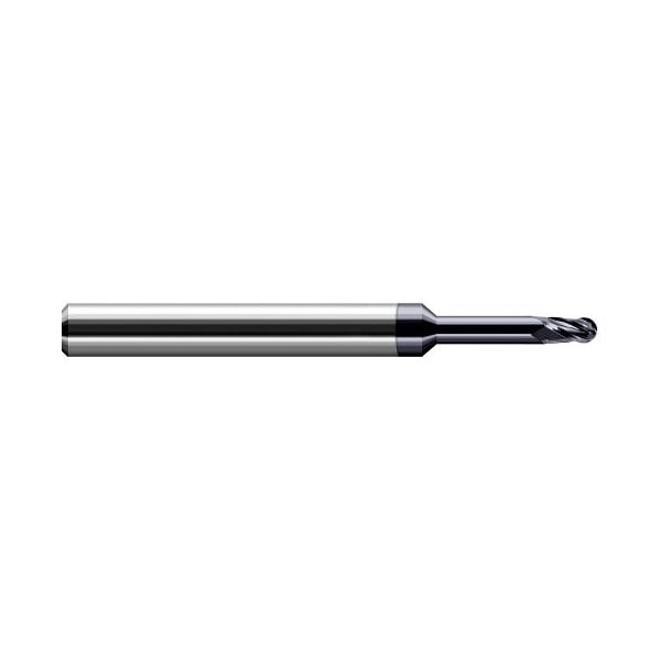 Harvey Tool 2mm Cutter dia. x 3mm x 12mm Reach Carbide Ball End Mill for Exotic Alloys, 4 Flutes 749245-C6 - main